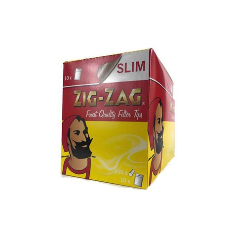 10 x 150 Zig-Zag Slimline Filter Tips - GU PAK