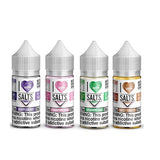20MG I Love Salts by Matter Hatter Juice 10ML Flavoured Nic Salts (50VG/50PG) - GU PAK
