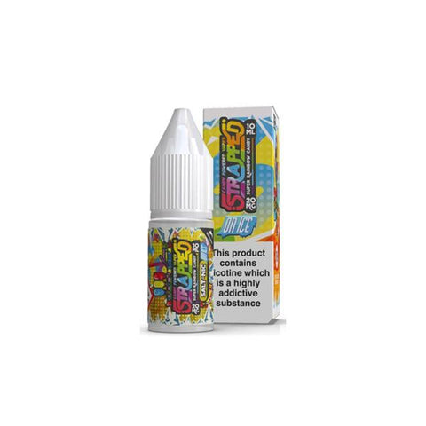 20mg Strapped On ICE 10ml Flavoured Nic Salt (60VG/40PG) - GU PAK