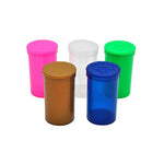 225 x 19 Dram Pop Top Storage Bottles - Mixed Colours - GU PAK