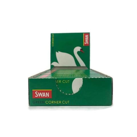 25 Swan Green Regular Size Rolling Papers - GU PAK
