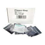 5 x Zipper Branded 2 x 2 Clear Bags - GU PAK