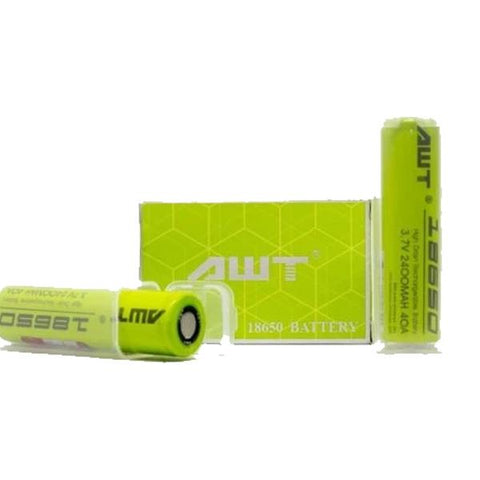 AWT 18650 3.7V 2400mAh 40A Battery - GU PAK