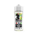 3 Fruits 100ml Shortfill 0mg (70VG/30PG) - GU PAK