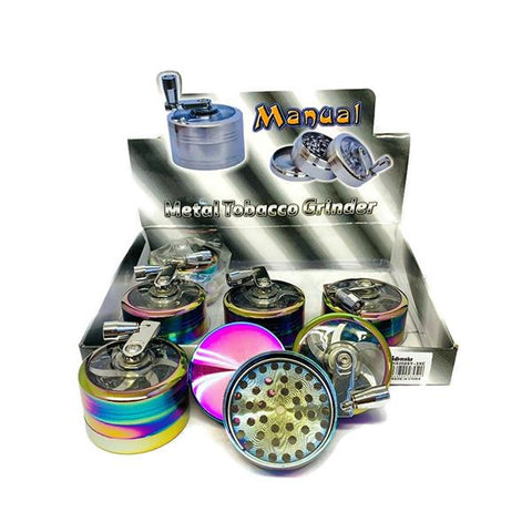 6 x 3 Parts Manual Metal Rainbow Grinder - HX058SY-3XC - GU PAK