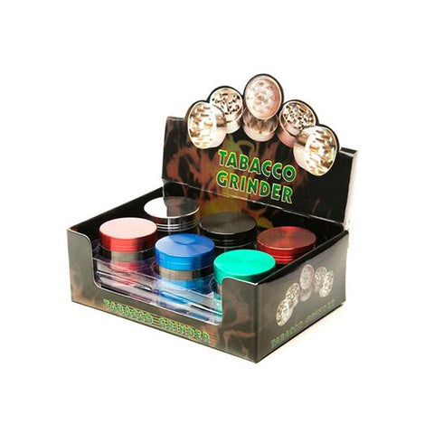 3 Parts Mini Metal 50mm Grinder - HX003H - GU PAK