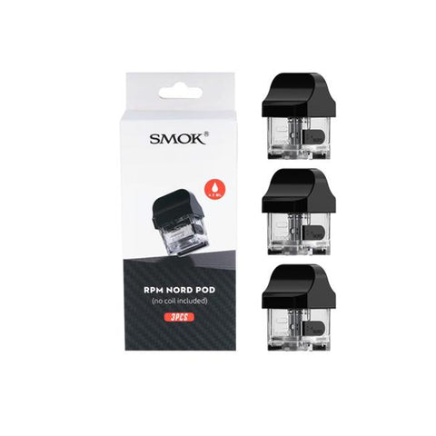 Smok RPM Nord Replacement Pods Large (No Coil Included) - GU PAK