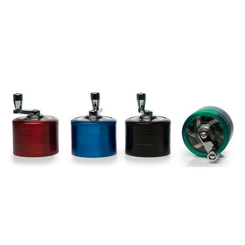 4 Parts Metal Mixed Colour Grinder - HX057SY-4 - GU PAK