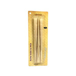 4Smoke King Size 12 piece Organic Brown Pre-rolled Rolling Paper - GU PAK