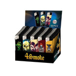 50 x 4Smoke Electronic Printed Lighters - YZ218DK - GU PAK
