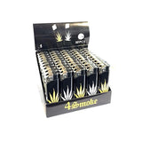 50 x 4Smoke Electronic Printed Lighters - YZ218DK - GU PAK
