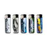 50 x 4Smoke Electronic Printed Lighters - YZ218DK - GU PAK
