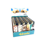 50 x 4Smoke Electronic Printed Lighters - ZY218DK - GU PAK