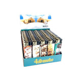 50 x 4Smoke Electronic Printed Lighters - ZY218DK - GU PAK