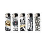 50 x 4Smoke Electronic Printed Lighters - ZY218DK - GU PAK