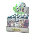 50 x 4Smoke Electronic Lighters Various Designs - WK73 - GU PAK