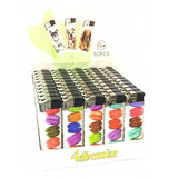 50 x 4Smoke Electronic Lighters Various Designs - WK73 - GU PAK