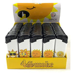 50 x 4Smoke Electronic Printed Lighters - DY068 - GU PAK