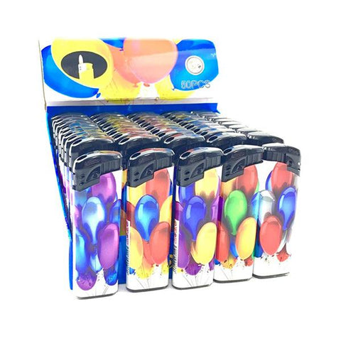 50 x 4Smoke Electronic Printed Lighters - DY068 - GU PAK