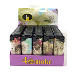 50 x 4Smoke Electronic Printed Lighters - DY068 - GU PAK