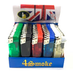 50 x 4Smoke Electronic Printed Lighters - DY068 - GU PAK