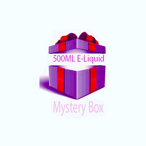 500ml E-liquid MYSTERY BOX + Nic Shots - GU PAK