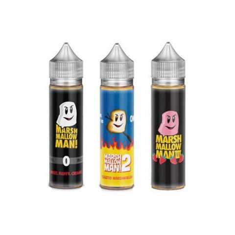 Marshmallow Man By Marina Vapes 0mg 60ml Shortfill - GU PAK