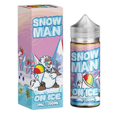 Snow Man On Ice by JuiceMan 0mg 100ml Shortfill (70VG-30PG) - GU PAK