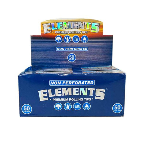 50 Elements Premium Rolling Tips - GU PAK