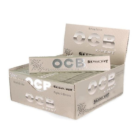 50 OCB Xpert Silver King Size Slimfit Papers - GU PAK