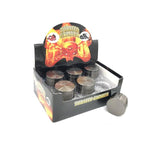4 Parts Small Metal Silver 40mm Grinder - GU PAK