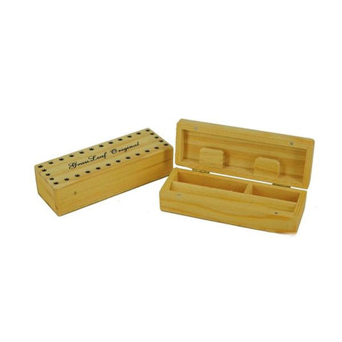 Grass Leaf Original Small Wooden Storage Box - GU PAK