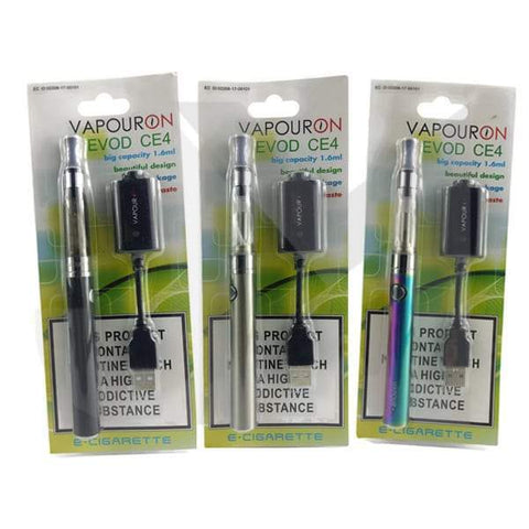 Vapouron EVOD CE4 Pen Kit - (With 1 free Atomizer) - GU PAK