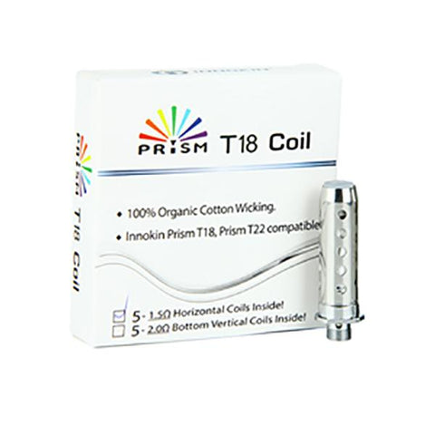 Innokin Prism T18 1.5/2.0 Ohm Coils - GU PAK