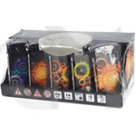 4Smoke Refillable Flat Printed Lighters 25 Pack - XHD8111 - GU PAK