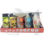 4Smoke Refillable Flat Printed Lighters 25 Pack - XHD8111 - GU PAK