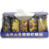 4Smoke Refillable Flat Printed Lighters 25 Pack - XHD8111 - GU PAK
