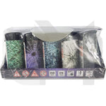 4Smoke Refillable Flat Printed Lighters 25 Pack - XHD8111 - GU PAK