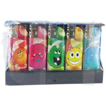 25 x 4Smoke Wind-Proof Printed Lighters - 218WE - GU PAK