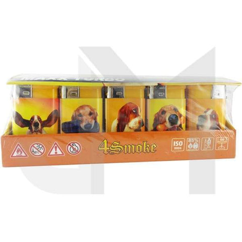 30 x 4Smoke Maxx Turbo Windproof Printed Lighter - GU PAK