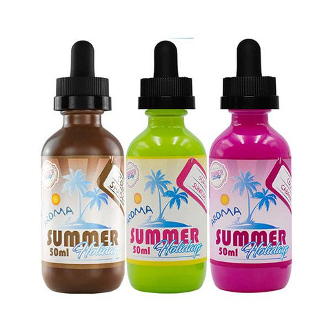 Dinner Lady Summer Holidays 0mg 50ml Shortfill (70VG/30PG) - GU PAK