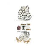 7mm White Hornet Natural Unrefined Pre-Rolled Rolling Tips - GU PAK