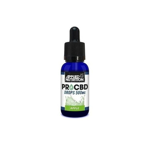 Applied Nutrition Pro CBD 500mg Oral Drops 30ml - Apple Flavour - GU PAK