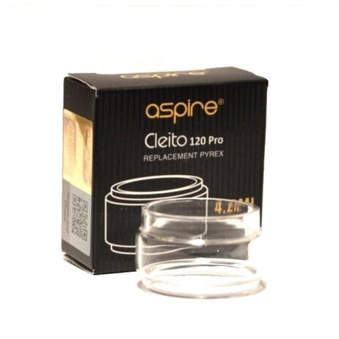 Aspire Cleito 120 PRO Pyrex Extended Replacement Glass - GU PAK