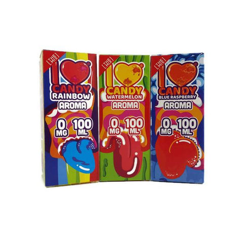 I Love Candy by Mad Hatter 0mg 80ml shortfill (70VG/30PG) - GU PAK
