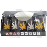 4Smoke Refillable Flat Printed Lighters 25 Pack - XHD8111 - GU PAK