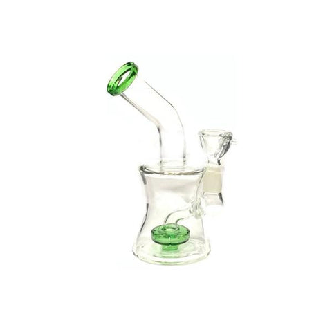 3 x 7'' Fat Base Glass Bong - WP-62 - GU PAK