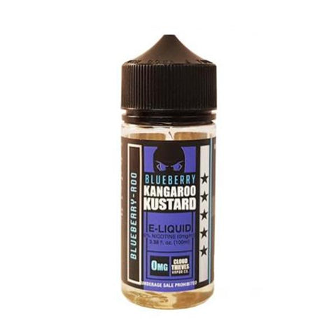 Blueberry Kangaroo Kustard by Cloud Thieves 120ml Shortfill 0mg (80VG-20PG) - GU PAK