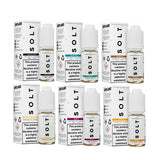 20MG SOLT 10ML Flavoured Nic Salts - GU PAK
