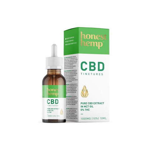 Honest Hemp 1000MG 10ml Pure CBD Extract in MCT Oil - GU PAK